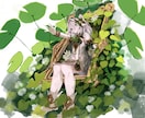 SNSアイコン、動画、グッズ用イラストを描きます 厚塗り風のイラストが得意です。サムネイル、グッズ用などに イメージ4