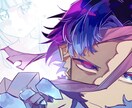 ツノや耳が生えてても人型の人外であれば描けます デフォルメ系であれば描けます男でも女でも描けます イメージ1