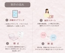 オシャレな公式LINEリッチメニュー制作します 思わず押したくなる、ふんわり可愛いタップ誘導デザイン◎ イメージ2