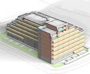 東京都　分譲マンションのボリューム設計をします 日影規制、天空率を駆使したボリューム設計 イメージ7