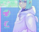 アニメ風！厚塗りでかわいいアイコンかきます あなたのSNSアイコンをおしゃれに描きます！ イメージ5