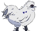 鳥好きさんのためのイラストを描きます ペットの鳥や推しの鳥がいる方向けのかわいいデフォルメイラスト イメージ1