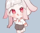 もちもちで可愛い！ミニキャライラストを描きます あなただけのモチかわキャラクターを！ イメージ1