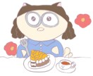 食べ物シリーズ♪ゆるい・ほんわかイラスト描きます パッケージ、個包装、店内POP、LINEスタンプ等お任せ♪ イメージ4