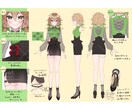 商用利用料込み！キャラクターイラストを作成します 立ち絵や1枚絵など、キラキラ魅力的なイラストをお描きします！ イメージ5