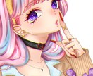 アイコン、ヘッダー、1枚絵何でも描きます アニメ塗り、厚塗り対応しております！ イメージ1