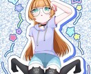 ポップなアイコン、サムネイラスト描きます 元気や個性を強調したい方に！活き活きした顔が得意です♡ イメージ3
