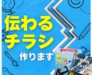 しっかり伝わるチラシを作成します 開業・イベントなどあなたのイメージに合ったデザイン作成します イメージ1