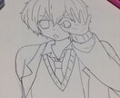 下手くそですがイラスト描かせて頂きます！！基本的アナログ人間(∗•ω•∗) イメージ1