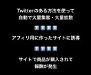 Twitter×アフィリエイトの自動化方法教えます 一度設定したらあとは放置でOK！作業に終わりがあります。 イメージ2