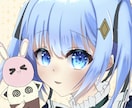 ご希望のイラスト作成いたします SNS用アイコン、vデザイン、歌ってみた動画等お描きします！ イメージ1