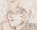 鉛筆絵を描きます なんでも好きなキャラクターを描きます イメージ2