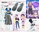 シナリオネタバレOK！TRPG立ち絵描きます シナリオ秘匿ネタバレ大歓迎！世界観に忠実に描きます！ イメージ3