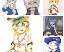 可愛い女の子やケモノのイラスト描きます 水彩風や厚塗りなど様々な塗りがお選びいただけます イメージ4