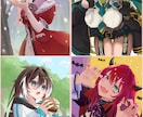 用途様々！カワイイ女の子のイラスト描きます アイコンや立ち絵、動画用イラスト等に！ イメージ7