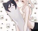 SNSアイコン・鑑賞イラスト・一枚絵お描きします あなただけのかわいいイラストをプレゼントします。 イメージ1