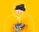 お洒落なイラスト•似顔絵お描きします リアルなそれでいてどこか抜け感のあるイラストをお描きします イメージ1