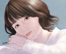 雰囲気のある似顔絵を描きます 適度にリアルなあなただけの特別な似顔絵を描きます。 イメージ1