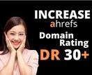 SEO！DR値30～70以上までブーストします 「Ahrefs」安全第一にDR値をブースト・強化します！ イメージ1