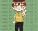 オリジナルSNSちびキャラアイコン描きます 最短3日で！オリジナルちびアイコンがGETできちゃいます✊✨ イメージ2