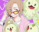 プロが制作！かわいいミニキャラお描きします 可愛らしいタッチのアイコンをリーズナブルな価格で提供！ イメージ7