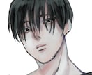 男キャラアイコン描きます 男キャラのみ！顔〜肩までのアイコン制作します！ イメージ4