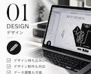 オリジナルウェアをデザインから発送まで対応します アパレル経験10年の知識を活かして制作いたします イメージ2