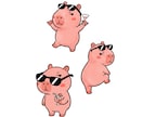 プロ漫画家がマスコットキャラクターを制作します オリジナルキャラクターをデザインします。商用利用可能です。 イメージ5