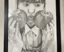 頂いた写真から鉛筆画でリアルな似顔絵をお描きします 思い出をデータとしてだけでなく実物を手元に残してみませんか？ イメージ4
