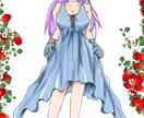 ご希望のイラストを描かせて頂きます アイコン・小説のキャラクター・挿絵など イメージ1