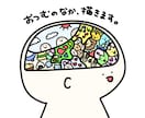 おつむのなかみ描きます 勝手にあなたの頭の中を描きます。 イメージ1