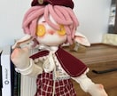 CCDOLL・手作りぬいぐるみを販売します 完全一点もの・即納OK・赤い制服のうさぎさん イメージ7