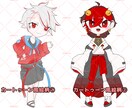 商用利用〇ミニキャライラスト制作いたします 色んな絵柄、タッチの選べるあなただけのミニキャラ制作します！ イメージ4