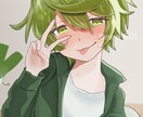 顔〜バストアップまでの絵描きます グッズ制作用データ作成も可能! イメージ2