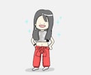 ゆるいアイコンを描きます 【SNSアイコン等】似顔絵やアイコンをゆるーく+.° イメージ2