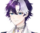 顔アップ（肩まで）のイラストを描きます やわらかい雰囲気のイラストが得意です。 イメージ1