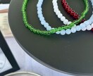 大人のシンプルビーズアクセサリー作ります オーダーメイドのビーズアクセサリー制作 イメージ2