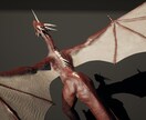 クリーチャー系3Dキャラクターを制作いたします ゲーム等で使用いただけるキャラクターモデルを作成します！ イメージ3