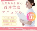 現役看護師が現場で使えるマニュアルを作成します 訪問看護・クリニック・病院向け イメージ1