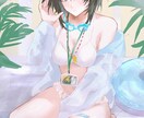 期間限定半額！サムネイルやアイコンを制作します 雰囲気重視の美麗イラスト描きます【アイコン・一枚絵】 イメージ7