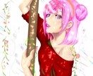 SNSでのアイコンを描きます 似顔絵からアニメキャラのオリジナル構図 イメージ1