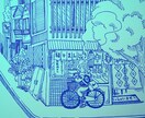 お店のやお家のイラスト描きます お店のPRに使える雰囲気のいい風景画！(基本ハガキサイズ) イメージ5
