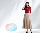 AIモデル着用の商品画像を高品質に作成します 肖像権の心配がなく、ブランドイメージに合ったモデルの選定 イメージ3