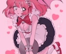 限定価格！ポップでかわいいアイコン描きます 90年代アニメ風のガーリーなイラストが得意です！ イメージ3