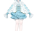 フレッシュな立ち絵ご提供します キャラクターデザインからお任せいただけます！ イメージ6
