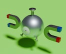 blenderで3Dモデリングができます 簡単なキャラクター、物などが可能です！ イメージ4