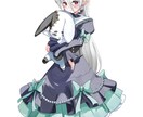 配信者の方向け！可愛い女の子を描きます 可愛い系一点突破！可愛い子を描きます！ イメージ3