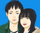 あなたの個性が伝わる優しいタッチで似顔絵かきます あなたの個性が伝わる！SNSアイコンや結婚式にも！ イメージ1