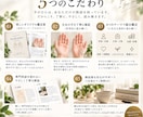 両手の写真からあなたの「手のひらカルテ」を作ります 性格・才能・仕事・金運・恋愛を丁寧に読み解く手相鑑定レポート イメージ5