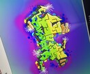 お客様の要望に応えます graffiti art描きます！ イメージ2
